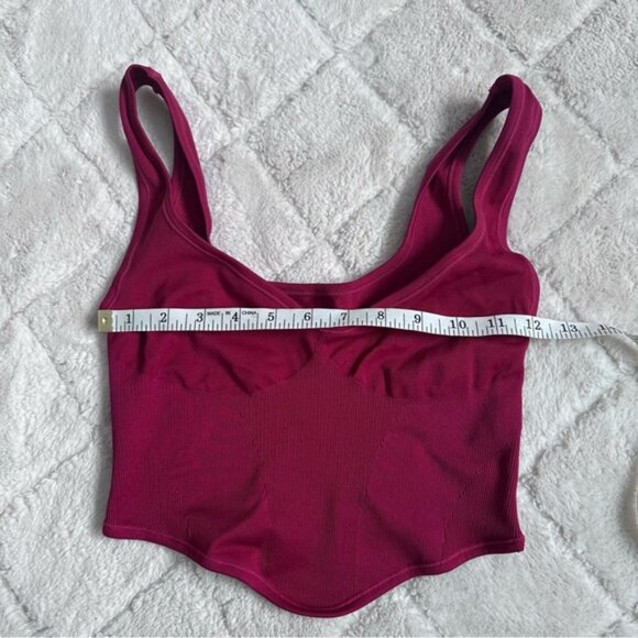 Out From Under | Maroon Camilla Seamless Bustier | Size Medium, Large - Picture 8 of 9